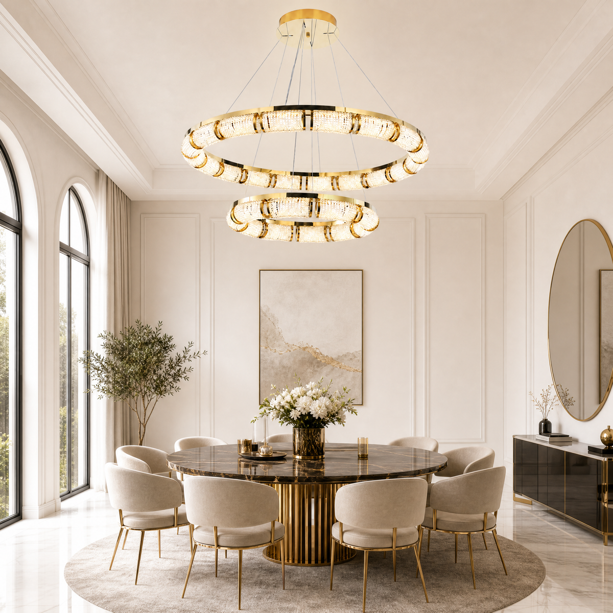 Aurora Smart Trio Chandelier