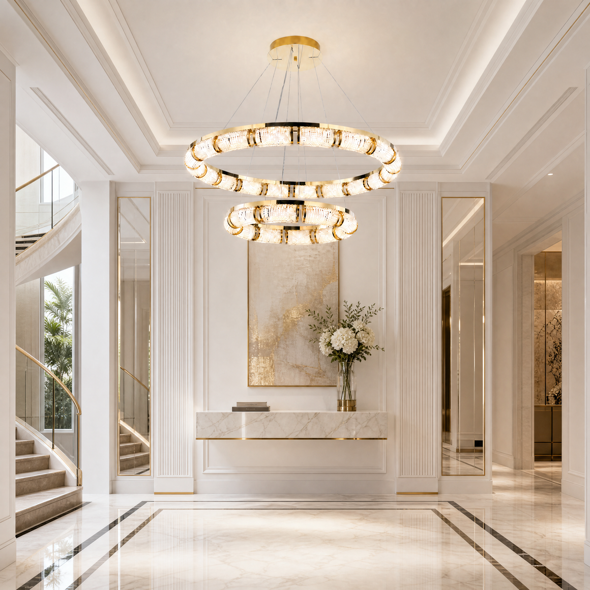 Aurora Smart Trio Chandelier