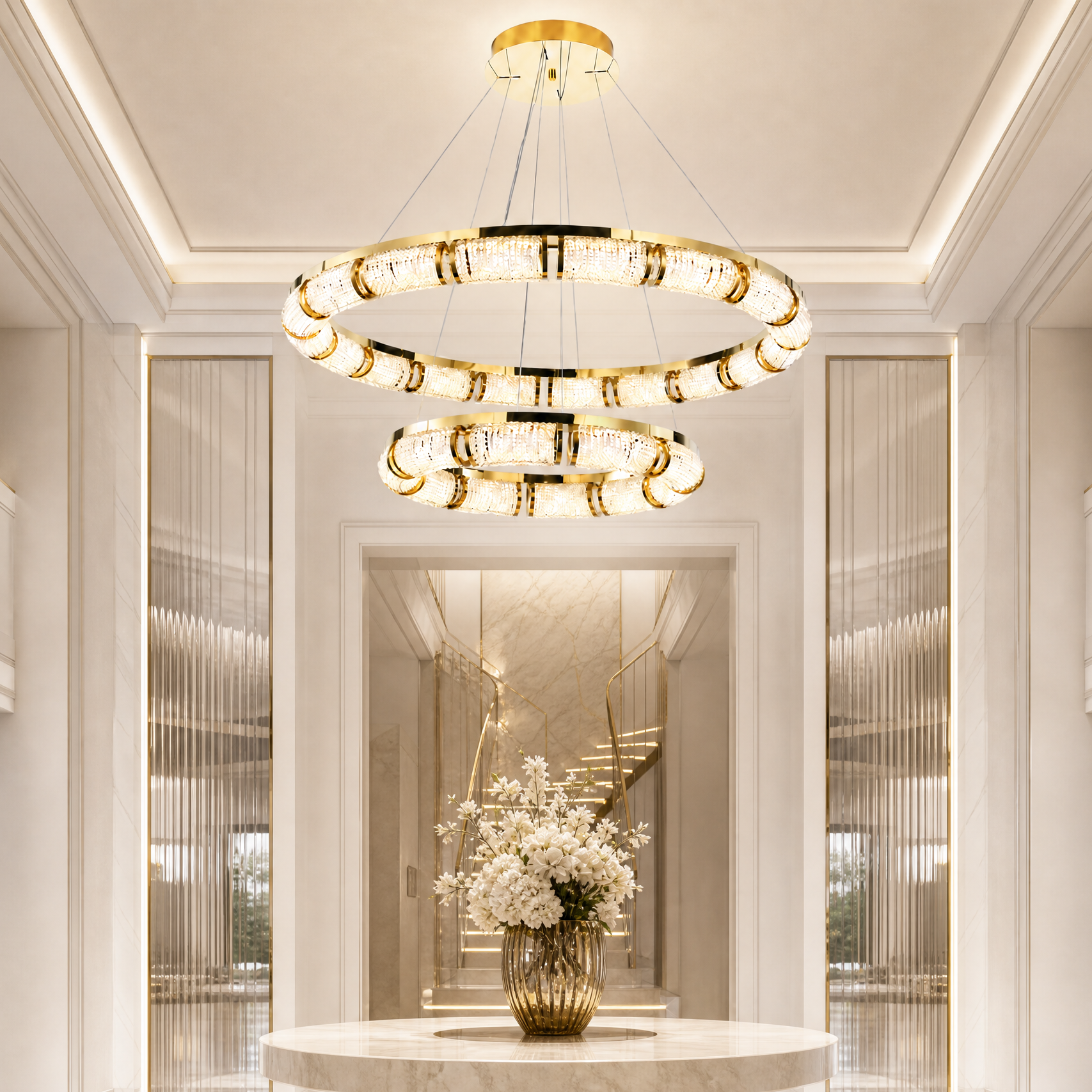 Aurora Smart Trio Chandelier