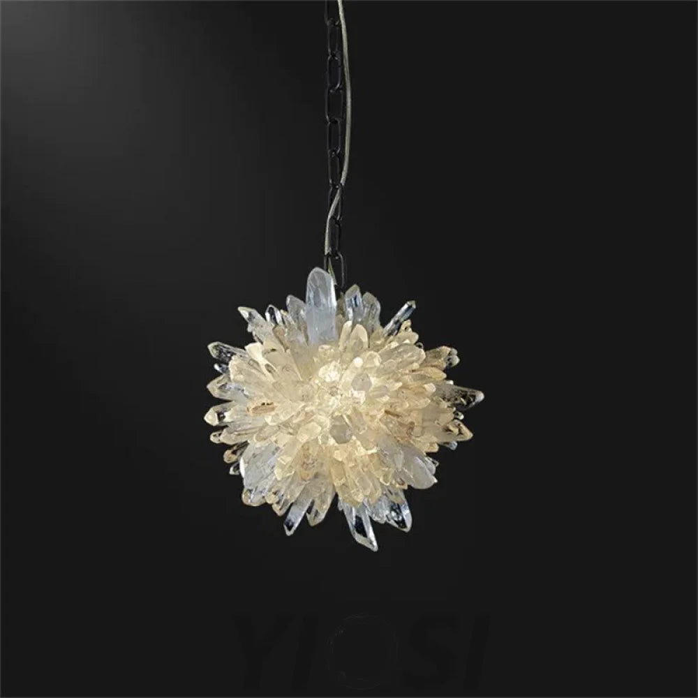 Averie Modern Rock Crystal Pendant Light