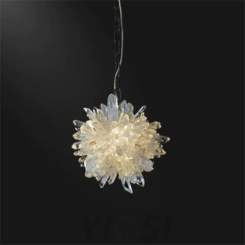 Averie Modern Rock Crystal Pendant Light