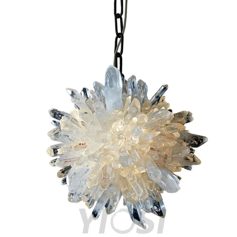 Averie Modern Rock Crystal Pendant Light