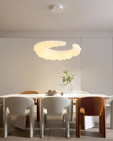 Avir Circular Chandelier - Plastomer-1-Yiosilamp