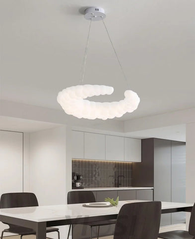 Avir Circular Chandelier - Plastomer-1-Yiosilamp