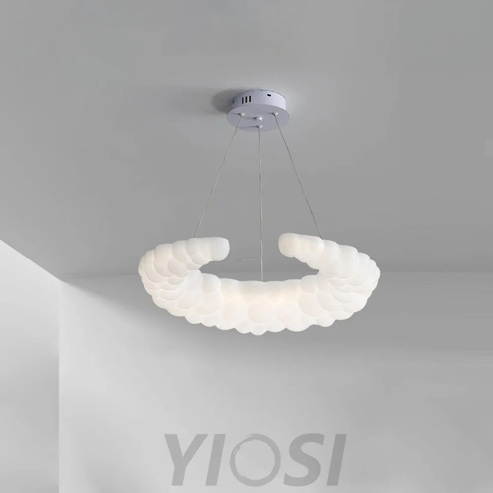 Avir Circular Chandelier - Plastomer-1-Yiosilamp
