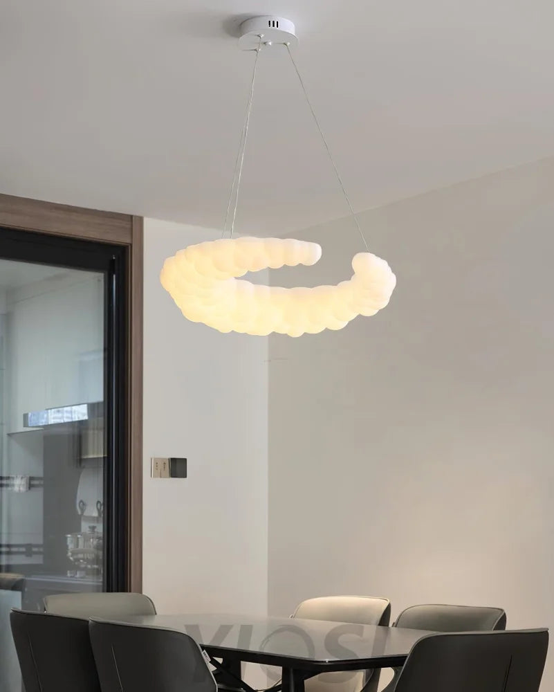 Avir Circular Chandelier - Plastomer-1-Yiosilamp