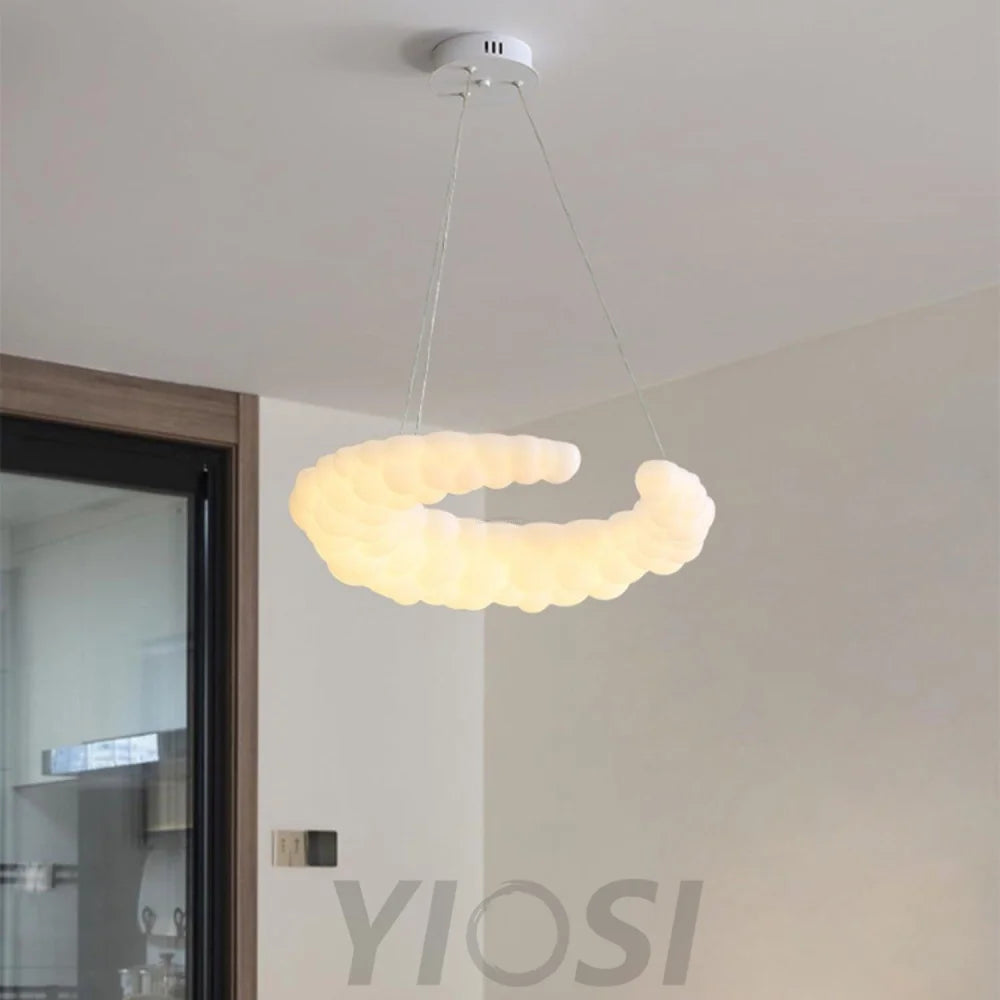 Avir Circular Chandelier - Plastomer-1-Yiosilamp