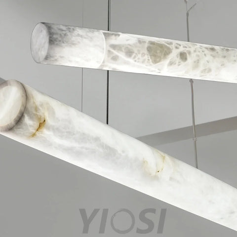 Alabaster Linear Pendant Light