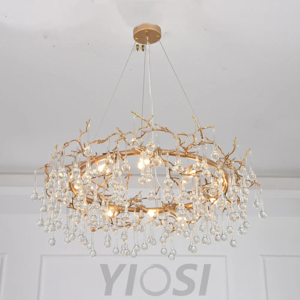 modern crystal chandeliers