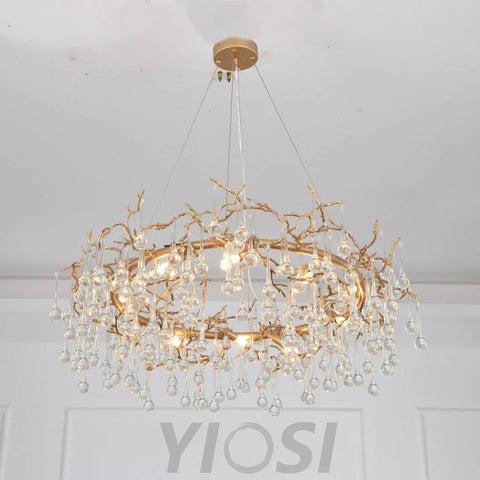 modern crystal chandeliers