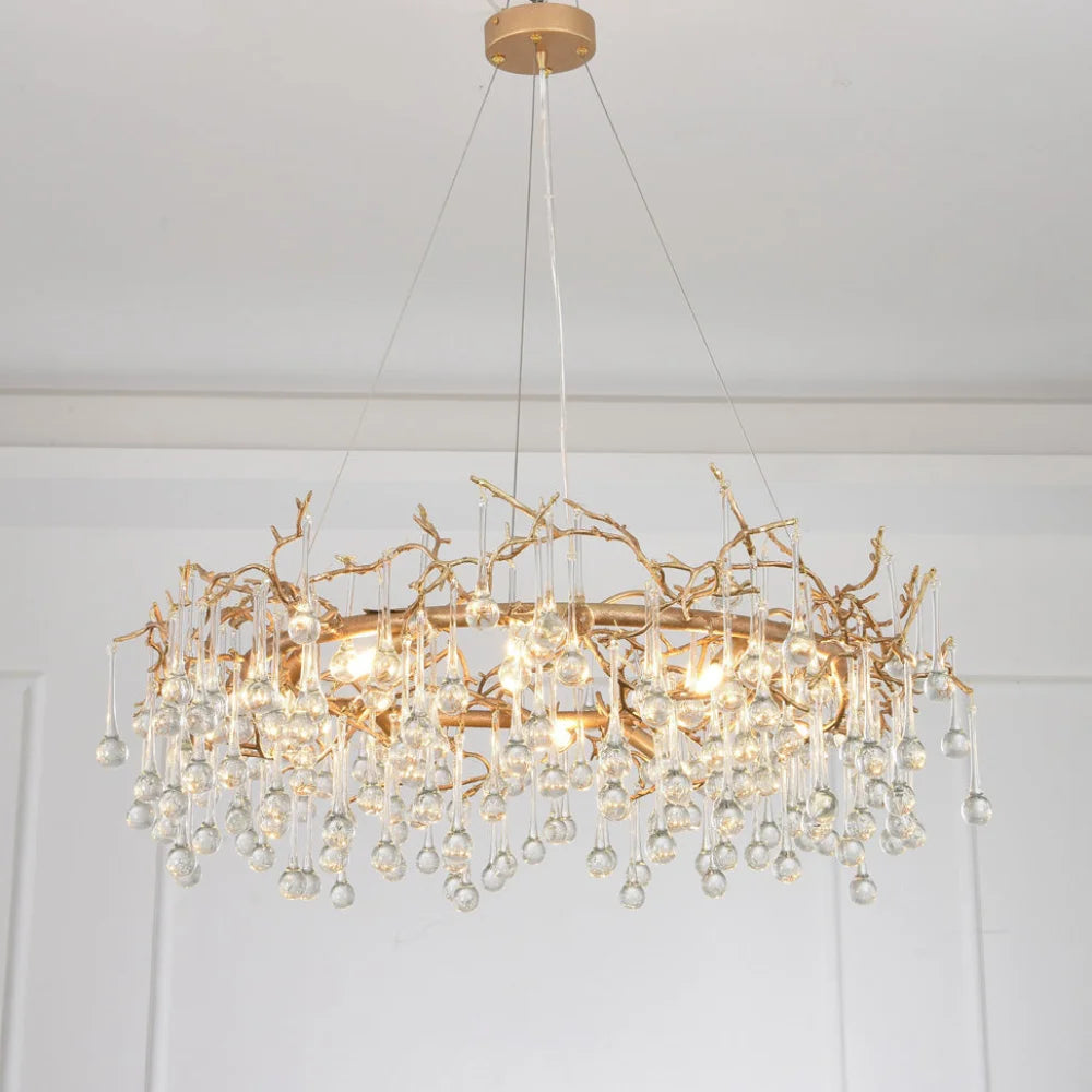 Crystal Chandelier Lamps