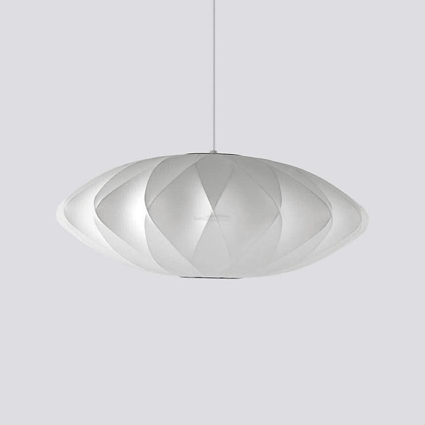 Bubble Pendant Light with Artificial Silk Lampshade - Yiosilamp