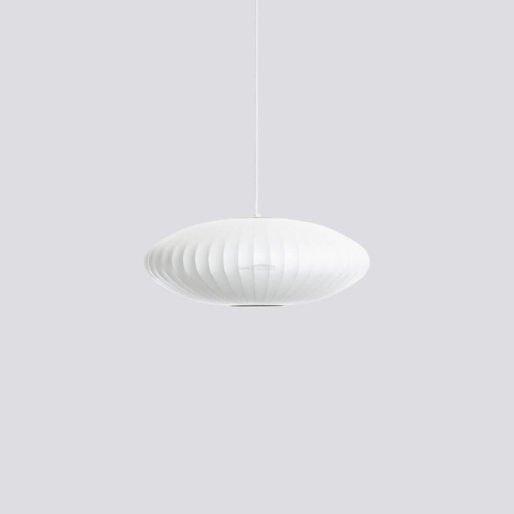 Bubble Pendant Light with Artificial Silk Lampshade - Yiosilamp