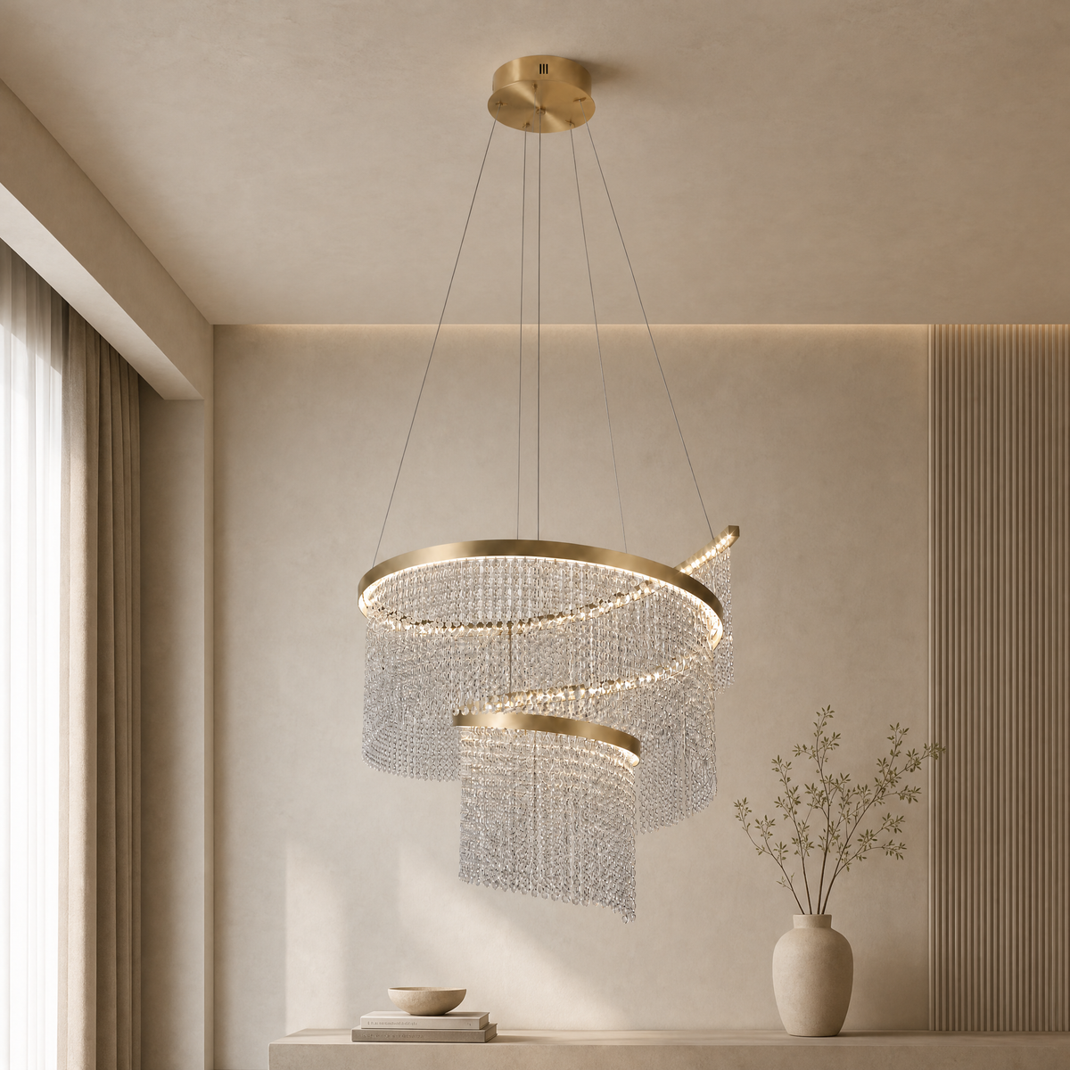Bacca Crystal Chandelier