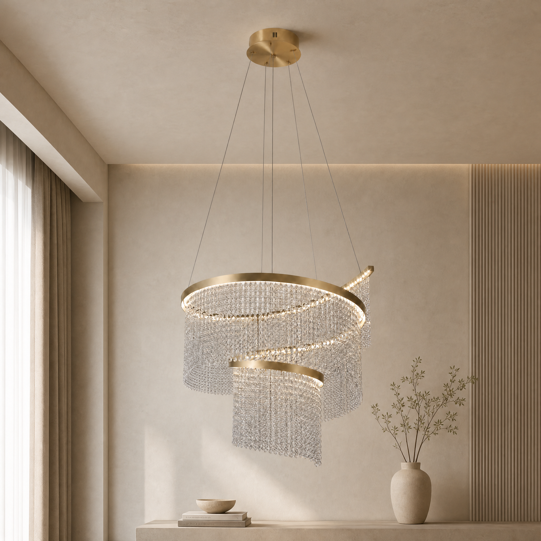 Bacca Crystal Chandelier
