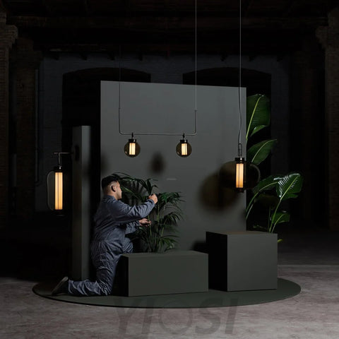 Bai Family Pendant Light ∅ 7″ - Art Glass-1-Yiosilamp