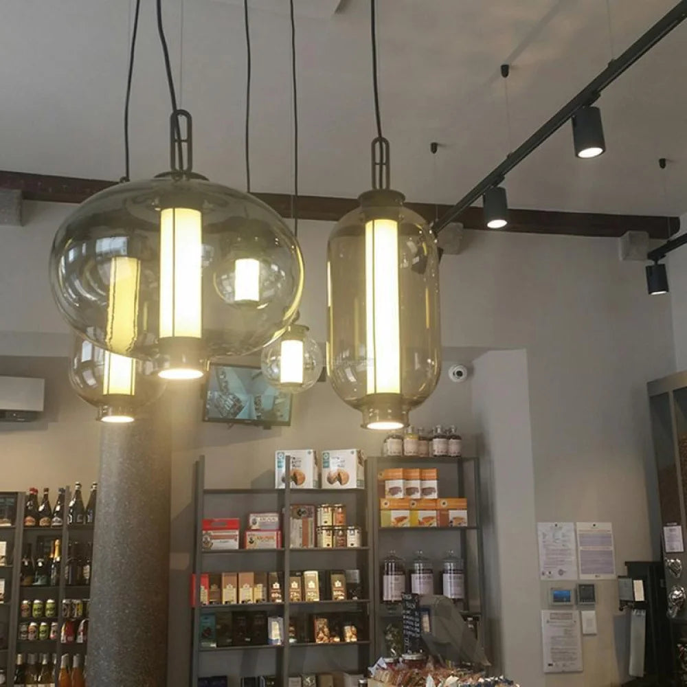 Bai Family Pendant Light ∅ 7″ - Art Glass-1-Yiosilamp