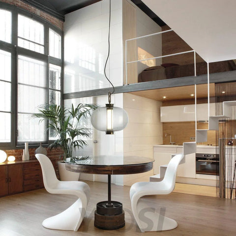 Bai Family Pendant Light ∅ 7″ - Art Glass-1-Yiosilamp