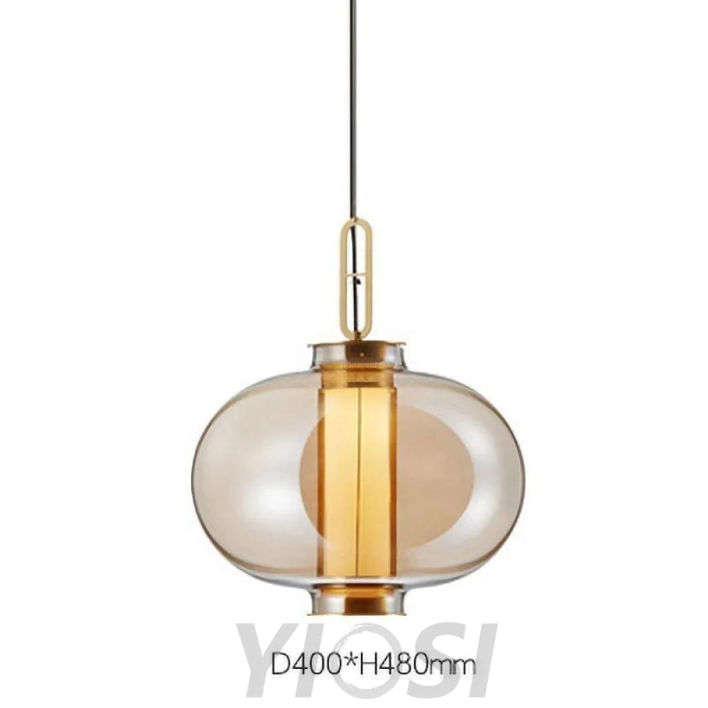 Bai Family Pendant Light ∅ 7″ - Art Glass-1-Yiosilamp