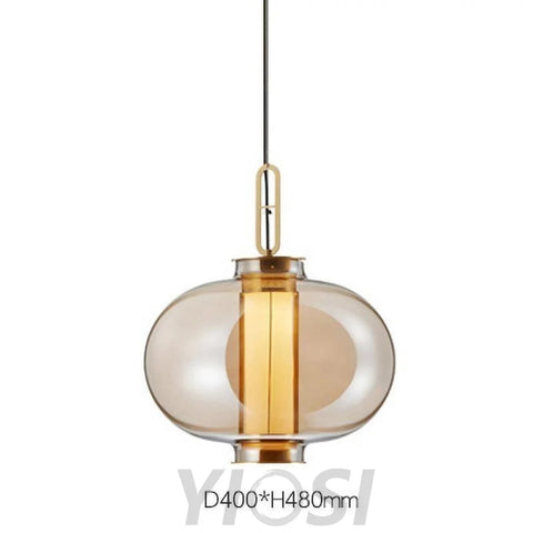 Bai Family Pendant Light ∅ 7″ - Art Glass-1-Yiosilamp