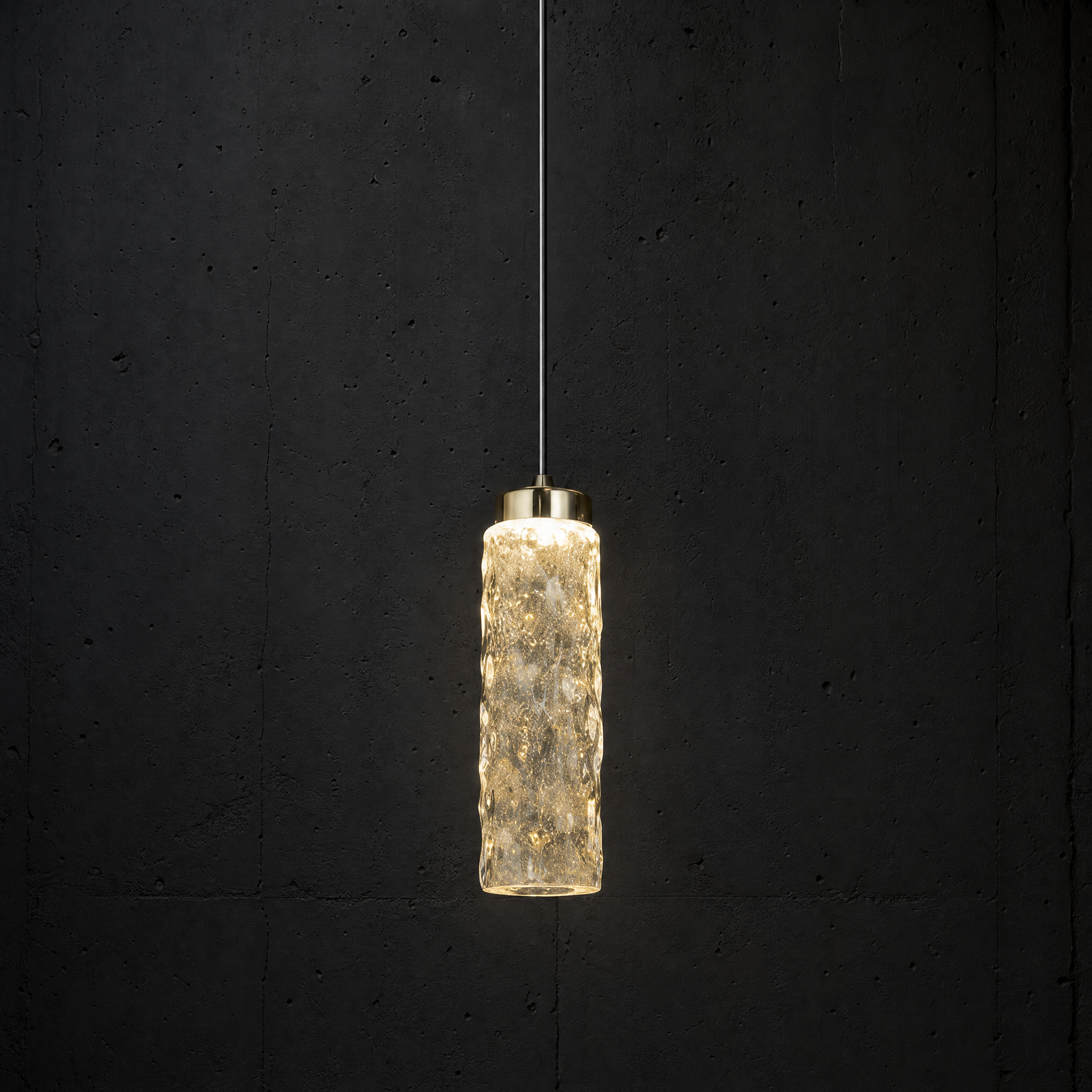 Bamboo Zen Modern Sculptural Pendant Light - main