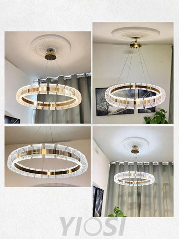 Bangle Chandelier ∅ 23.6″ - ring-1-Yiosilamp