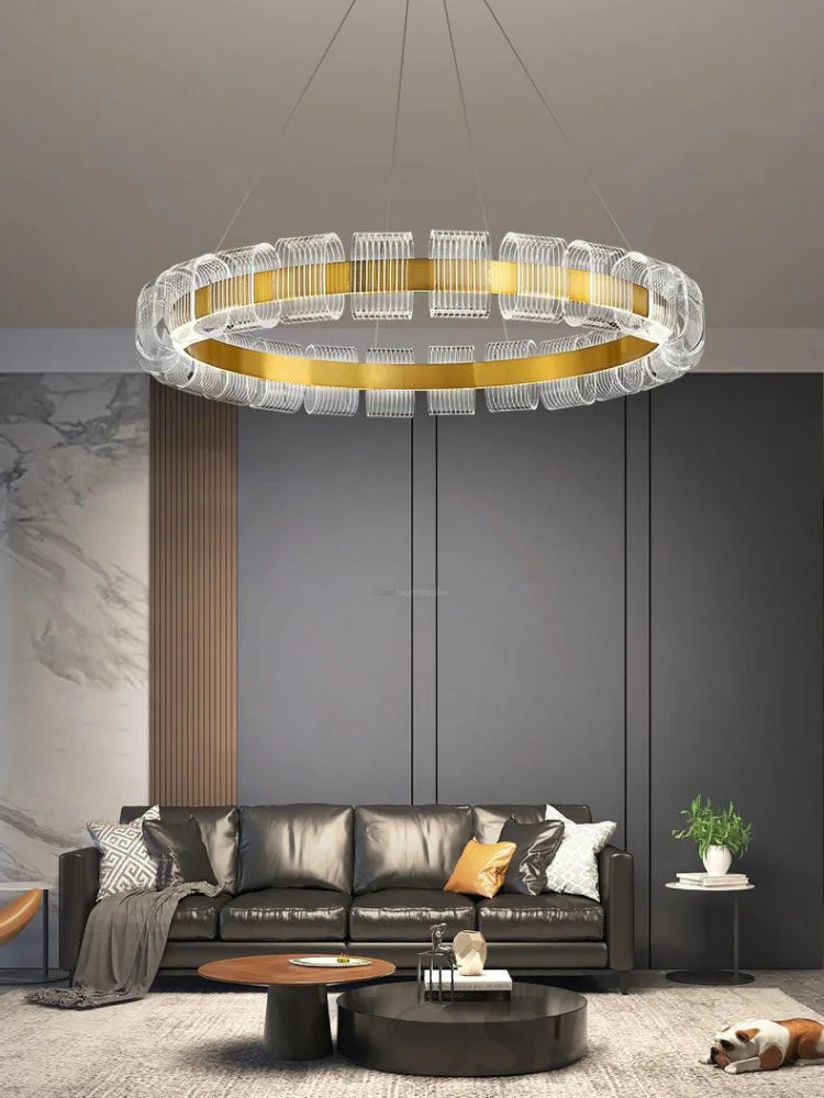 Bangle Chandelier ∅ 23.6″ - ring-1-Yiosilamp