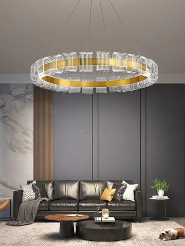 Bangle Chandelier ∅ 23.6″ - ring-1-Yiosilamp