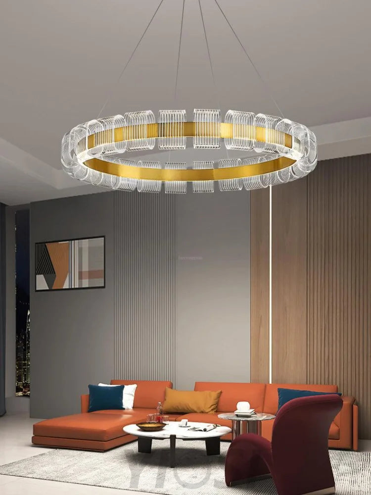 Bangle Chandelier ∅ 23.6″ - ring-1-Yiosilamp