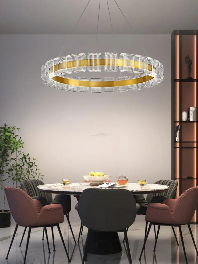 Bangle Chandelier ∅ 23.6″ - ring-1-Yiosilamp
