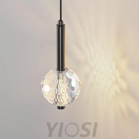 Barletta Crystal Wall Sconce - -1-Yiosilamp