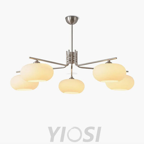 Barndon Round Chandelier - Bend-1-Yiosilamp