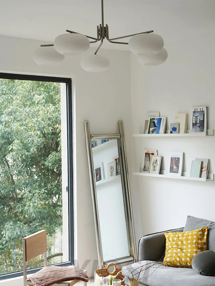 Barndon Round Chandelier - Bend-1-Yiosilamp