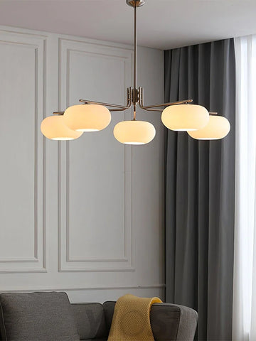 Barndon Round Chandelier - Bend-1-Yiosilamp