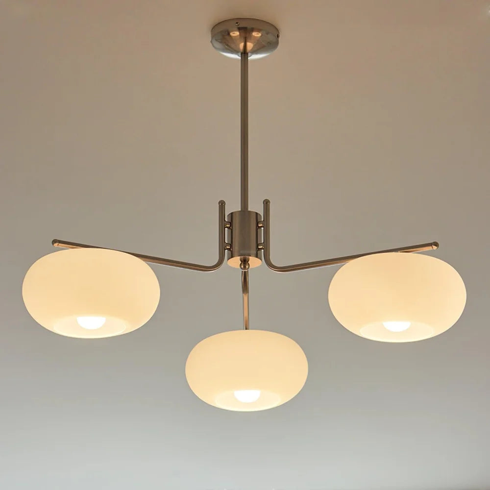 Barndon Round Chandelier - Bend-1-Yiosilamp
