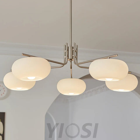 Barndon Round Chandelier - Bend-1-Yiosilamp
