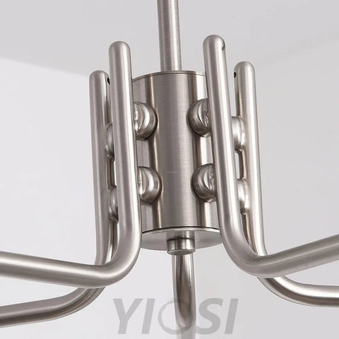 Barndon Round Chandelier - Bend-1-Yiosilamp