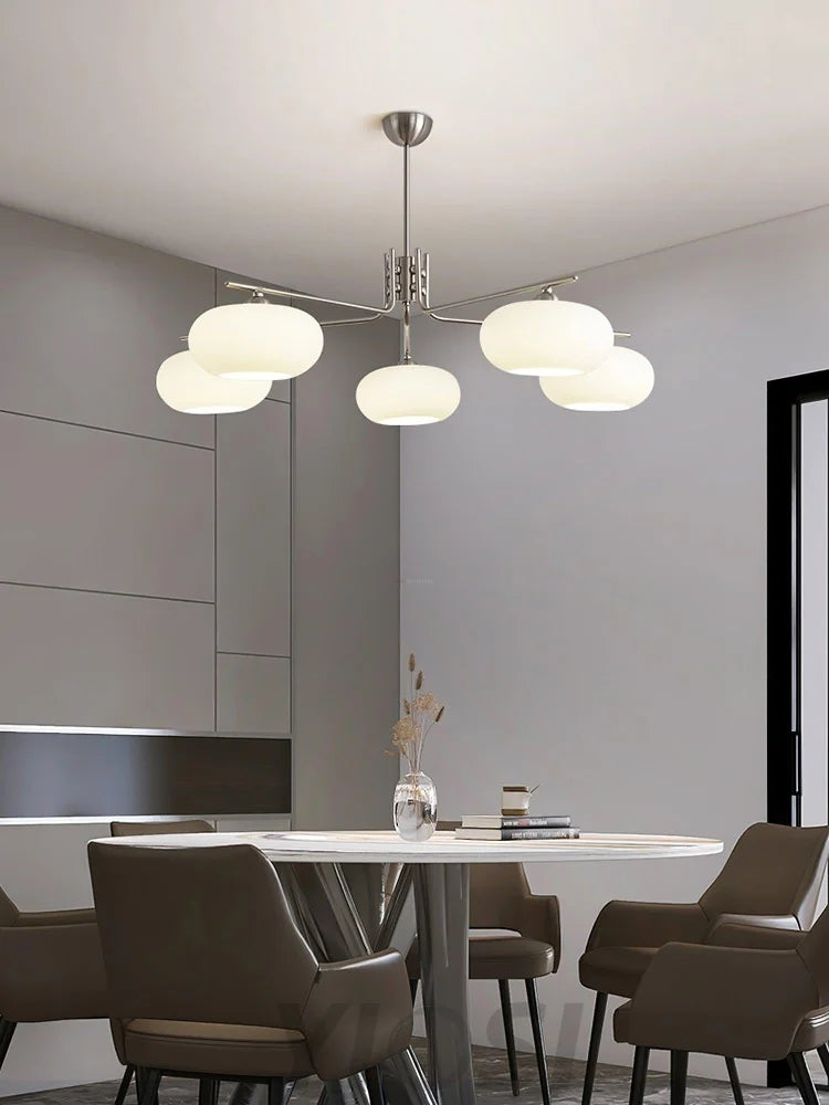 Barndon Round Chandelier - Bend-1-Yiosilamp