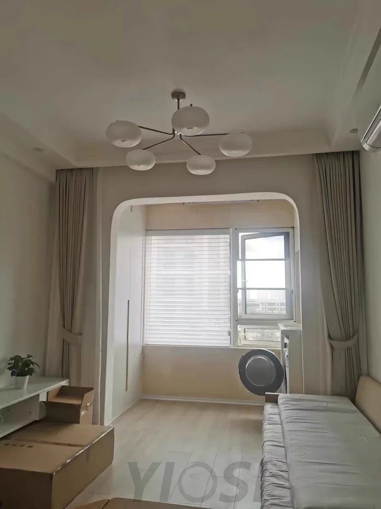 Barndon Round Chandelier - Bend-1-Yiosilamp