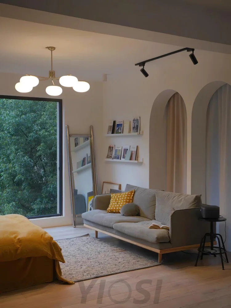Barndon Round Chandelier - Bend-1-Yiosilamp