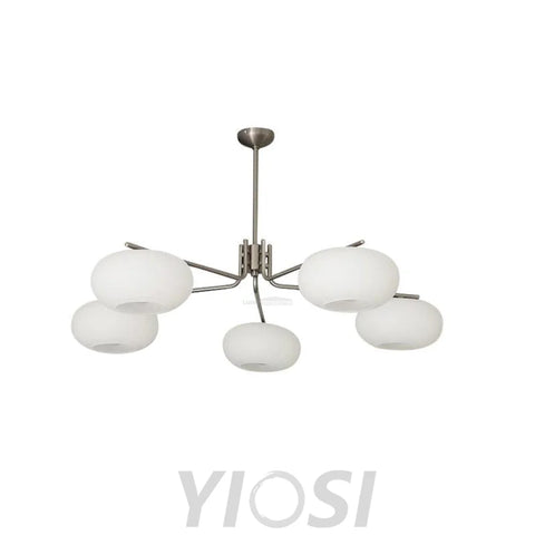 Barndon Round Chandelier - Bend-1-Yiosilamp