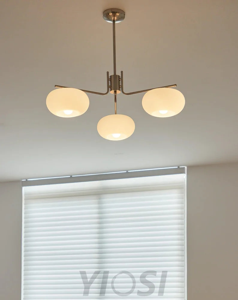 Barndon Round Chandelier - Bend-1-Yiosilamp