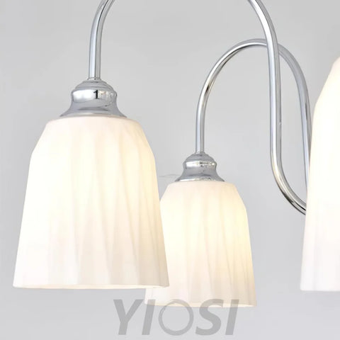 Bauhaus Pleated Chandelier with 3/5/6/8 heads Chandelier