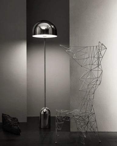 Bell Floor Lamp ∅ 15.7″ - Geometry-1-Yiosilamp