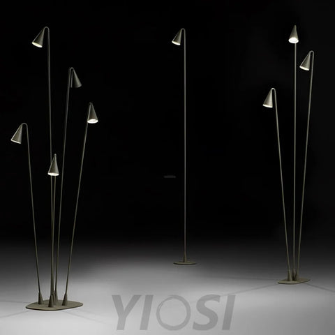 Bellflower Floor Lamp for Outdoor Arrow - Geometry-1-Yiosilamp