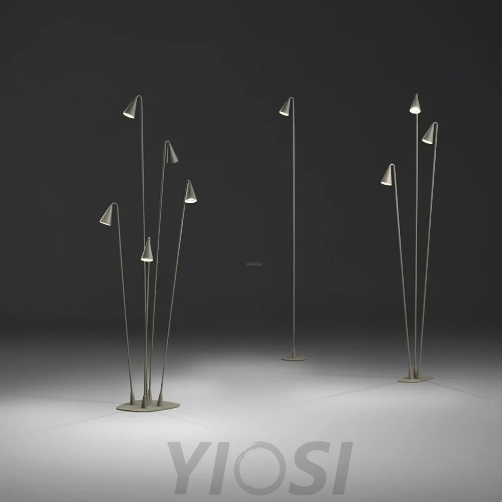 Bellflower Floor Lamp for Outdoor Arrow - Geometry-1-Yiosilamp