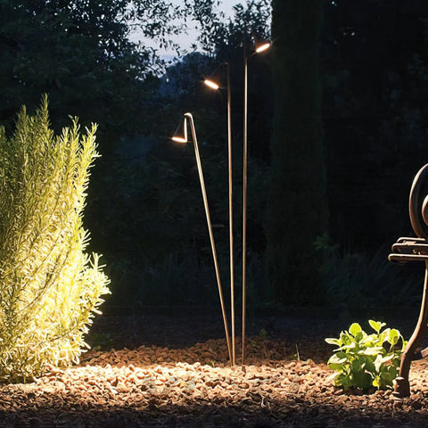 Bellflower Floor Lamp for Outdoor Arrow - Geometry-1-Yiosilamp