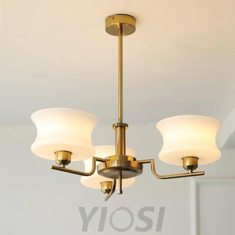 Belue Chandelier with 3/5 heads - Zahara-1-Yiosilamp