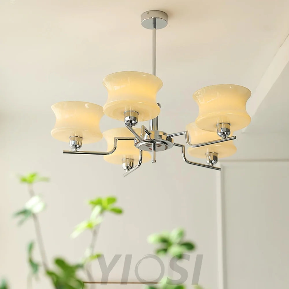 Belue Chandelier with 3/5 heads - Zahara-1-Yiosilamp