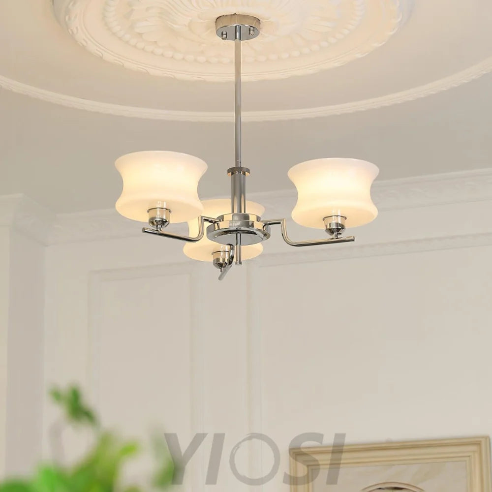 Belue Chandelier with 3/5 heads - Zahara-1-Yiosilamp